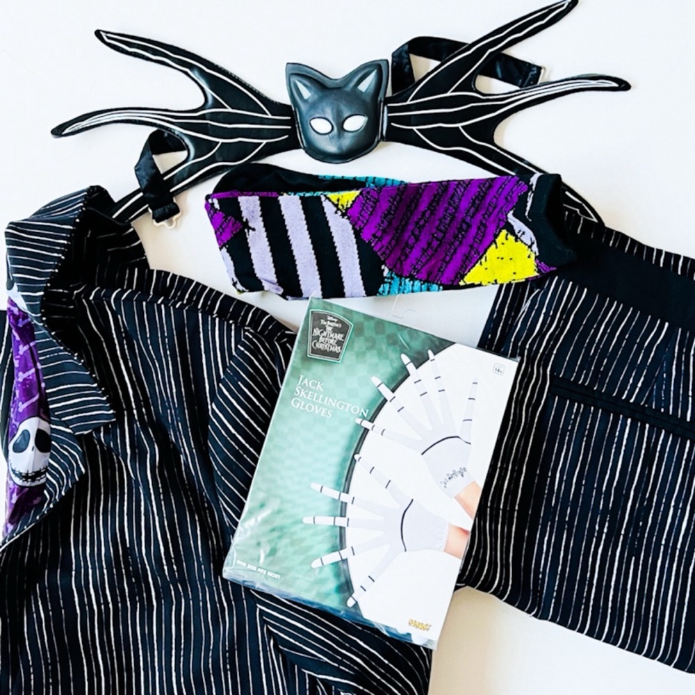Jack Skellington Suit The Nightmare Before Christmas Halloween Costume